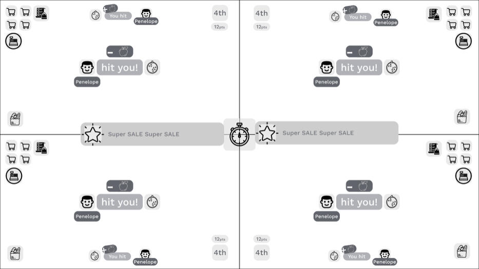 4-Player (My Wireframe)